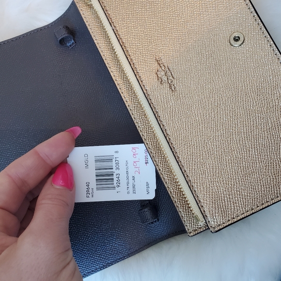 Coach Cross body shoulder bag clutch - Picture 9 of 10